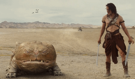 Woola and John Carter