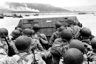 Video footage of Allied D-Day Normandy Landings in World War Two