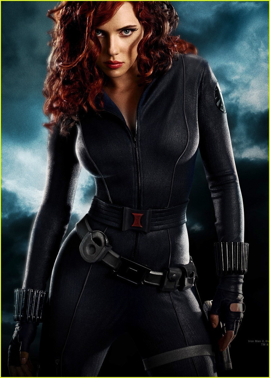 Scarlett Johansson as The Black Widow