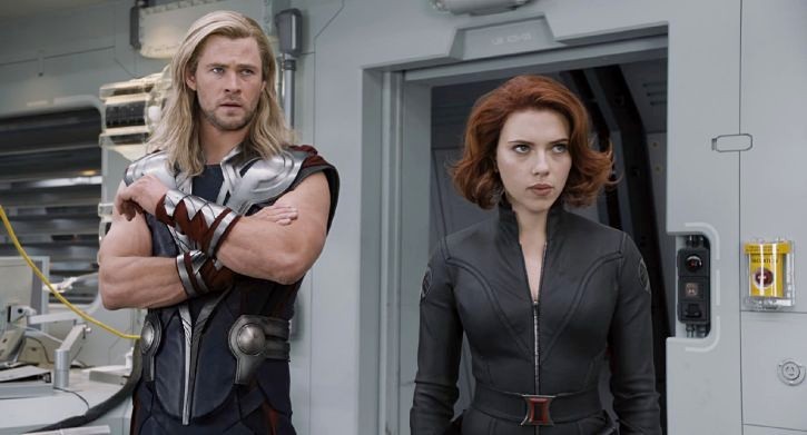 Scarlett Johansson and Thor