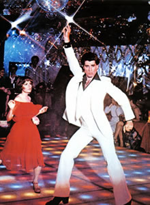 John Travolta in Saturday Night Fever