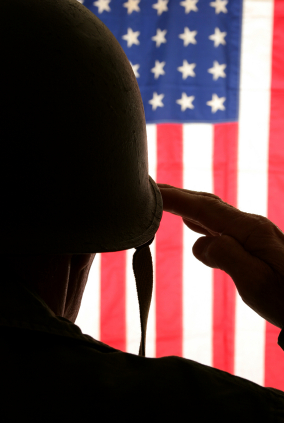 American Veteran on Veteran's Day