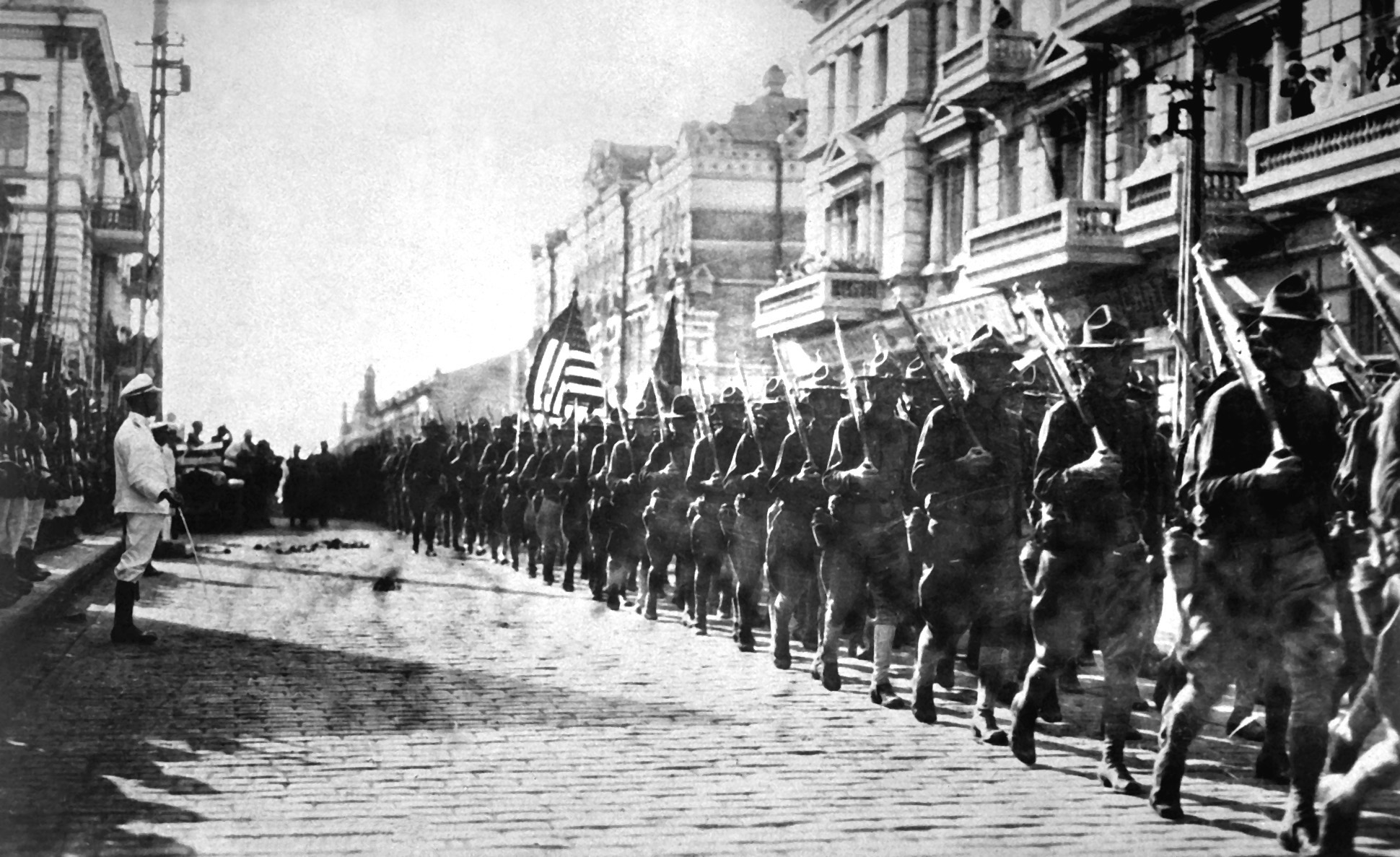 Russian-American Wars: American Troops in Vladivostok, Russia in 1919
