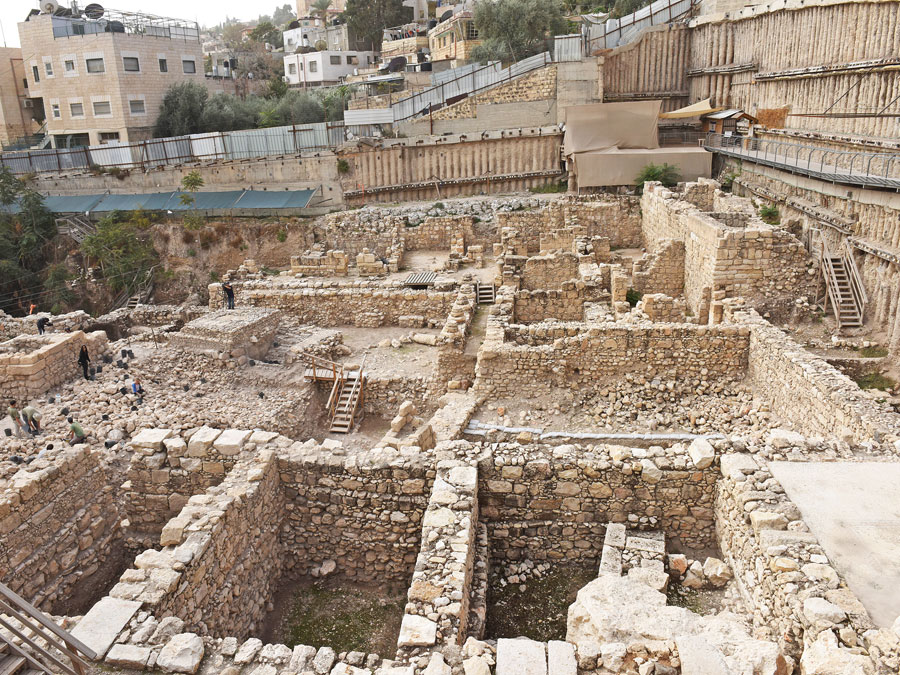 Greek Fortress of Acra in Jerusalem
