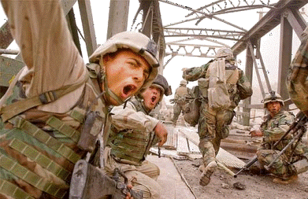 American Troops in the 2003 Iraq Invasion