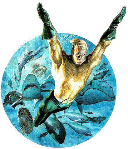 Aquaman Pinup by Alex Ross