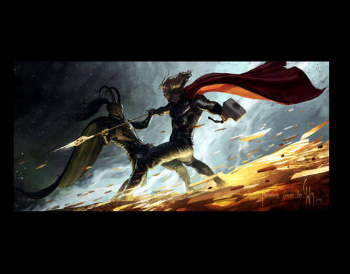Thor ComicCon Poster 2010