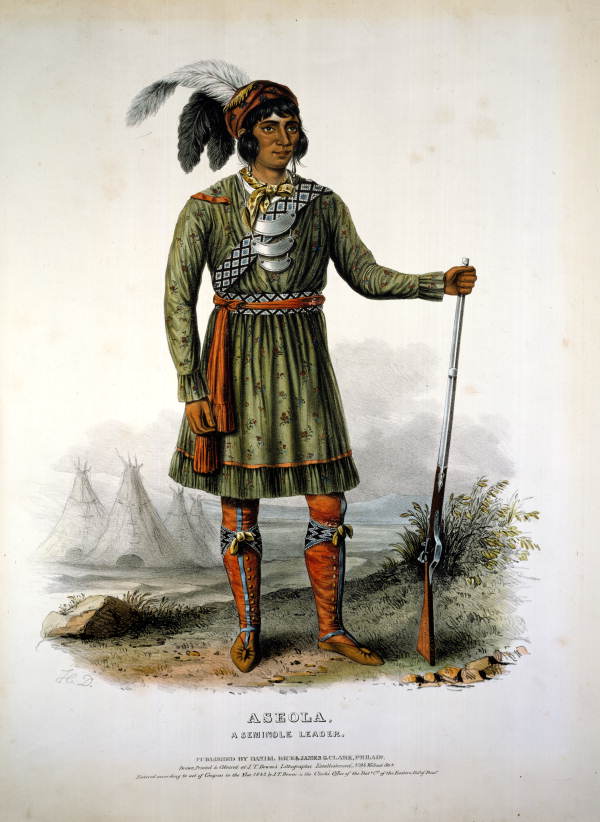 Chief Osceola of the Seminoles








 Chief Osceola of the Seminoles








Chief Osceola
