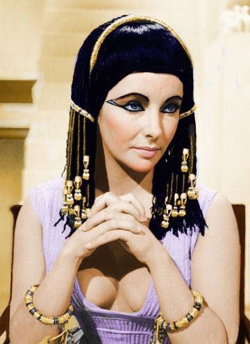 Elizabeth Taylor as Queen Cleopatra