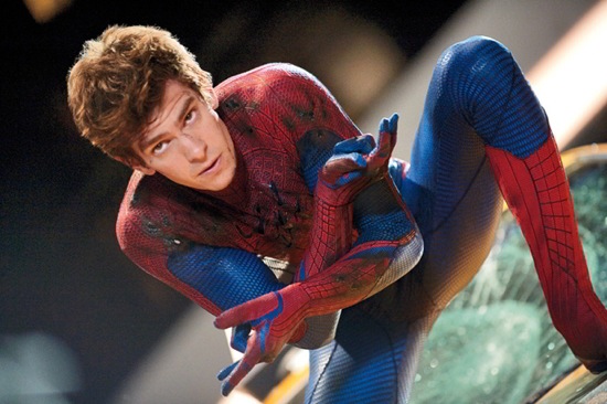 Andrew Garfield as Spider-Man