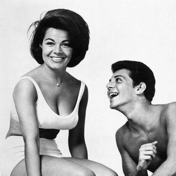 Annette Funicello and Frankie Avalon