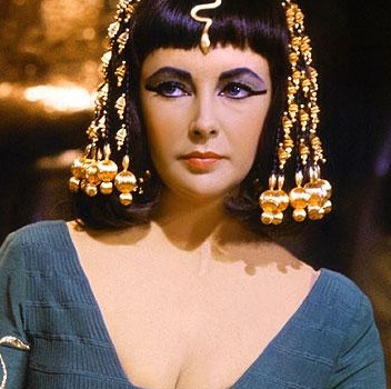 Elizabeth Taylor as Cleopatra