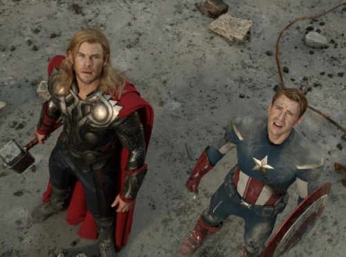Thor and Captain America
