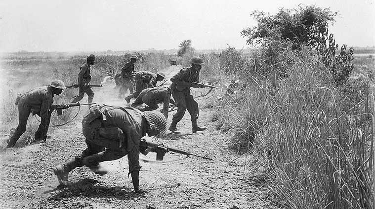 Indian Army troops in the 1965 Indo-Pakistani War