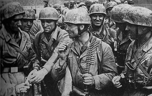 German Paratroopers in Belgium in 1940